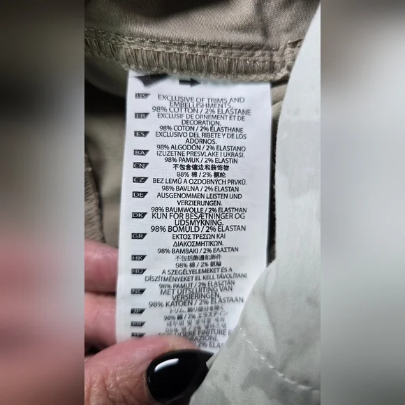 5.11 Tactical Women's Khaki Shorts Size 14 - Picture 9 of 9